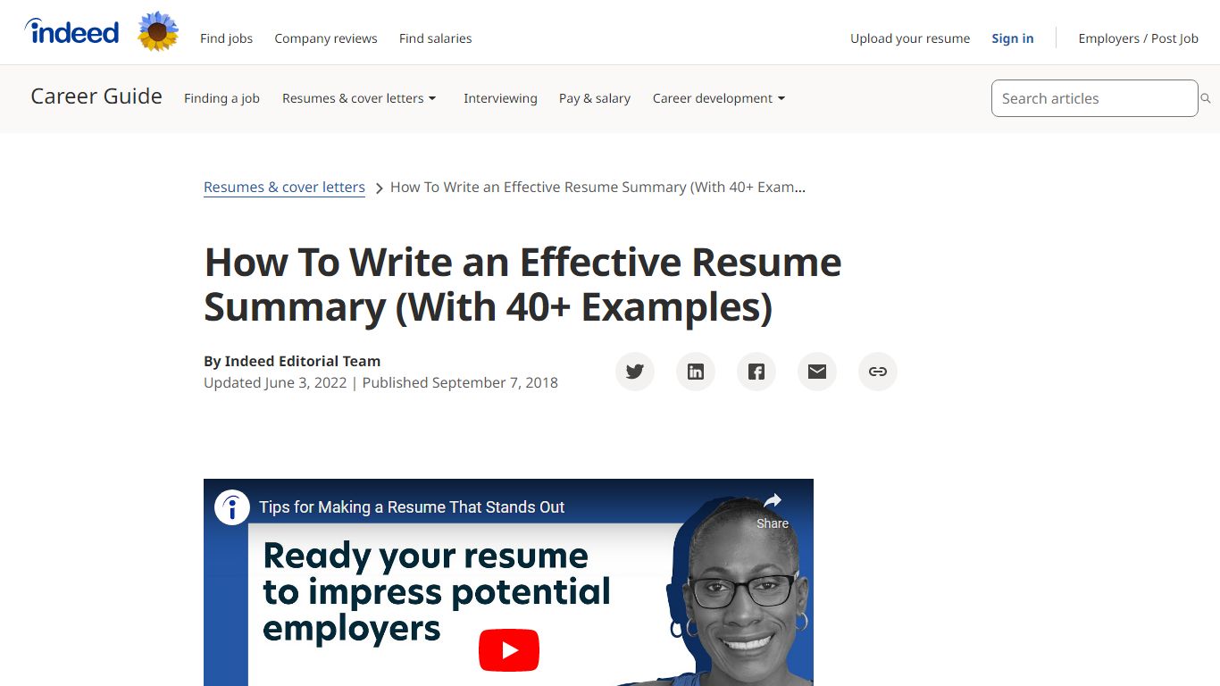 How To Write an Effective Resume Summary (With 40+ Examples)